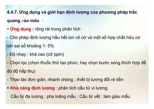 BÀI GIẢNG HÓA PHÂN TÍCH TS. GVC. HOÀNG THỊ HUỆ AN