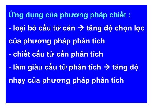 BÀI GIẢNG HÓA PHÂN TÍCH TS. GVC. HOÀNG THỊ HUỆ AN