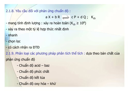 BÀI GIẢNG HÓA PHÂN TÍCH TS. GVC. HOÀNG THỊ HUỆ AN