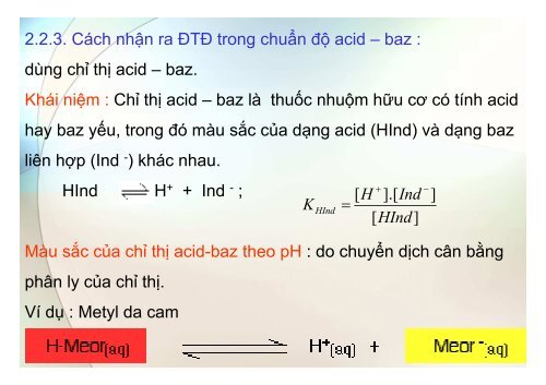 BÀI GIẢNG HÓA PHÂN TÍCH TS. GVC. HOÀNG THỊ HUỆ AN