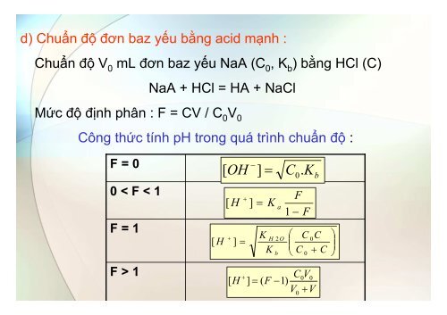 BÀI GIẢNG HÓA PHÂN TÍCH TS. GVC. HOÀNG THỊ HUỆ AN