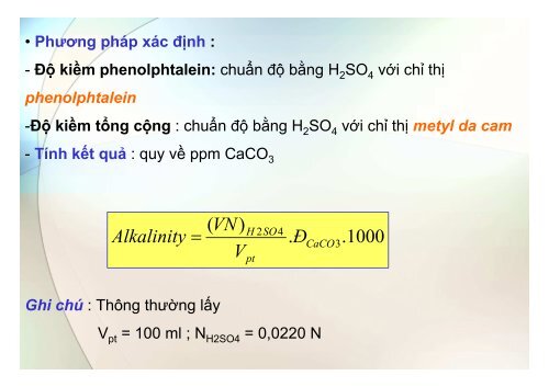 BÀI GIẢNG HÓA PHÂN TÍCH TS. GVC. HOÀNG THỊ HUỆ AN