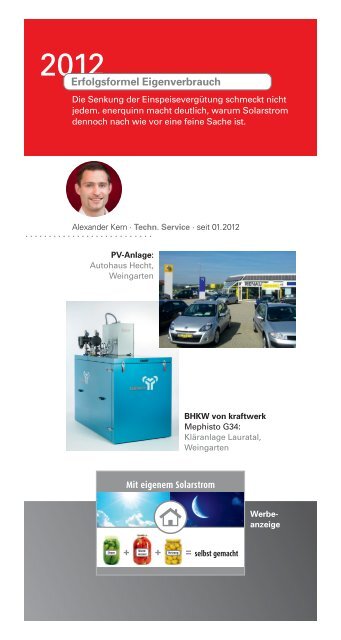 enerquinn Energiesystemtechnik GmbH: Borschüre zum Firmenjubiläum