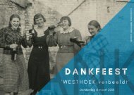 Dankreceptie 'Westhoek verbeeldt' '18