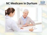 NC Medicare in Durham – NC Medicare Help