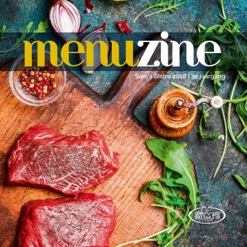 SAMS Menuzine 2018