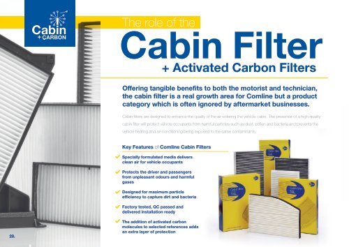 Comline - First for Filters Catalogue