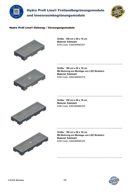 Hydro Profi Line Systemkatalog 2018 2019