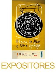 EXPOSITORES FEIRA DISCO E LIBRO GALEGO 2018