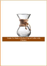 Guide To Make a Perfect Cup of Coffee with Chemex