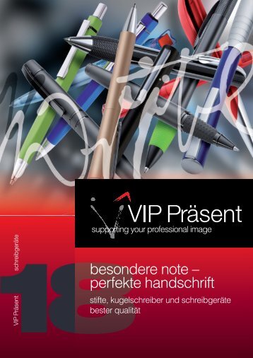 VIP Präsent - besondere note - perfekte handschrift