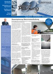 LINDSCHULTE-Kundenzeitung „Journal Planung“ 14/2017