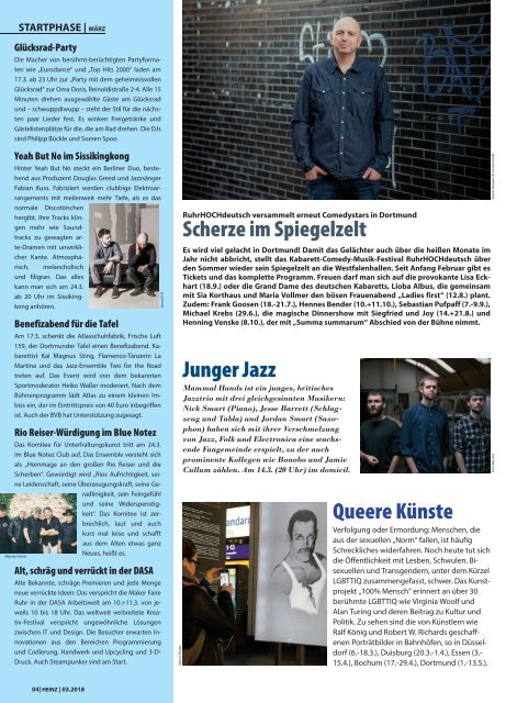 03-2018 DORTMUND HEINZ MAGAZIN