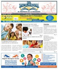 Periódico El Facilitador Edición Febrero 2018