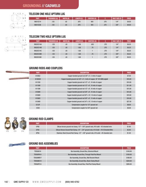 GME Supply Product Catalog Version 16.1