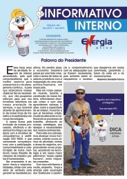 Informe Interno Energia Ativa - Edição 001