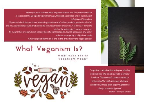 UNDERSTANDING VEGANISM