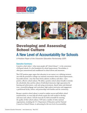 A New Level of Accountability for Schools - Character Education ...