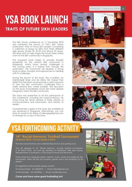 YSA_NEWSLETTER__FEB_2018