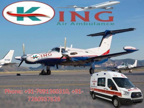 World Class Medical Air Ambulance Services in Delhi-King Air Ambulance