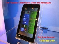 Fix Toshiba Tablet Error Codes