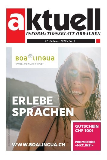 Aktuell Obwalden 08-2018