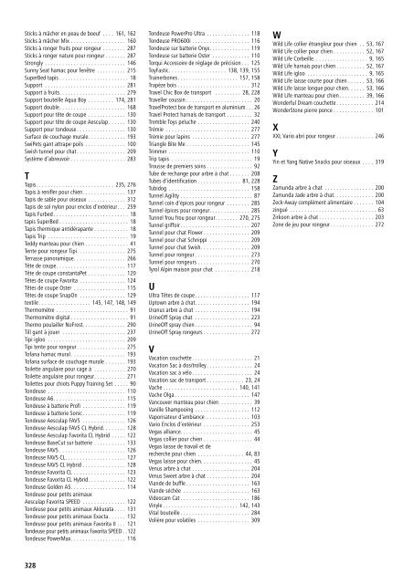 Agrodieren accessoires fournitures pour animaux de compagnie et d'élevage de passe-temps catalogque 2018