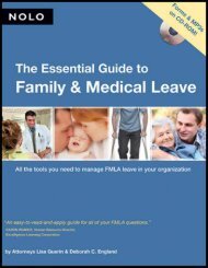  The Essential Guide to Family & Medical Leave 