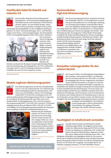 Industrielle Automation 1/2018