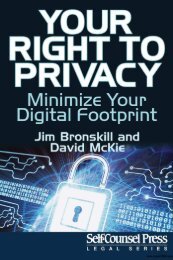 Your Right To Privacy - Minimize Your Digital Footprint - Legal Series