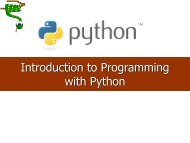 python programming training