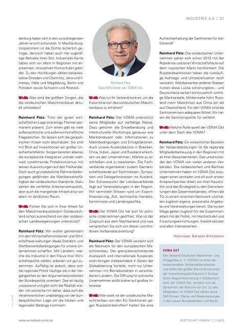 WIRTSCHAFT+MARKT 2/2018