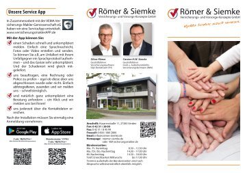 Roemer & Siemke | Versicherungs- und Vorsorge-Konzept GmbH (Gewerbe)