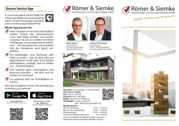 Roemer & Siemke | Versicherungs- und Vorsorge-Konzept GmbH (Gewerbe)