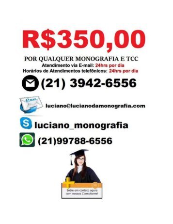 Monografia e tcc por R$ 350,00  em    Bauru