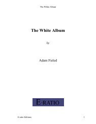 Eratio Editions: The White Album