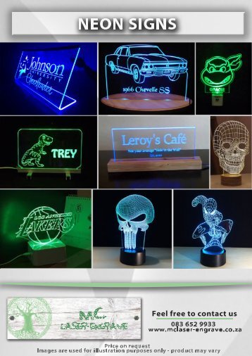 MC Design Catalogue Neon Signs