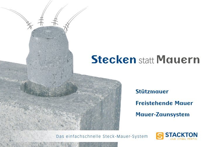 SteckMauerSystem Magazine