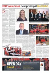 The DSP makes headlines - Pretoria News - 21 February 2018