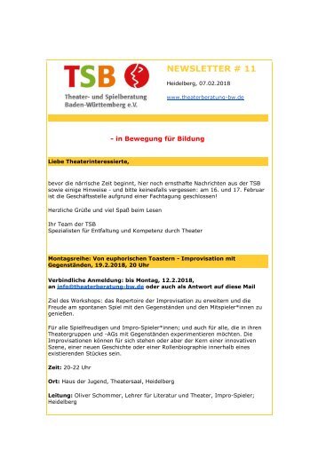 NEWSLETTER 11