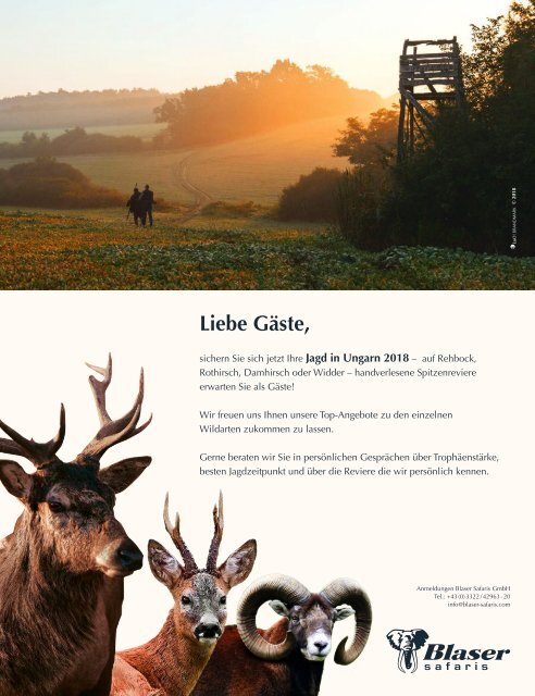 Jagd & Natur Ausgabe März 2018 | Vorschau