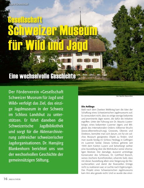 Jagd & Natur Ausgabe März 2018 | Vorschau