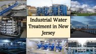 Industrial Water Treatment in New Jersey