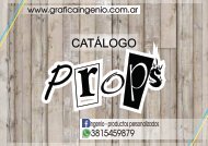 Catalogo Props Grafica Ingenio