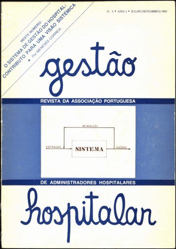 Gestão Hospitalar N.º3 1983