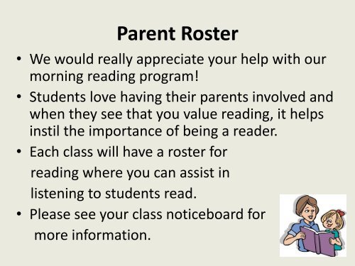 Partnerships with Parents Presentation Feb 2018