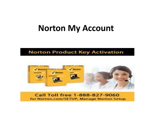 Norton my account ppt