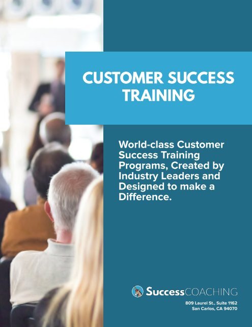 SuccessCOACHING Customer Success Training Offerings-3