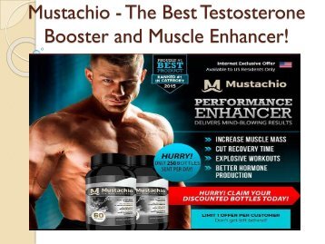 Mustachio - A Natural Performance Booster For Men