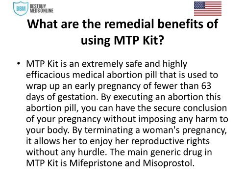 OVERCOME THE DISTRESSING STATE OF UNINVITED PREGNANCY WITH MTP KIT